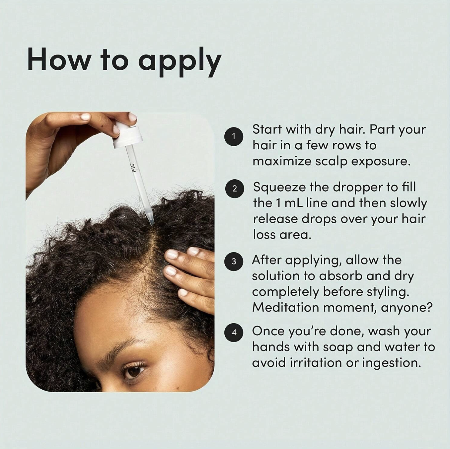 Minoxidil 5% Hair Growth, Hair Loss Regrowth Serum - Image 2